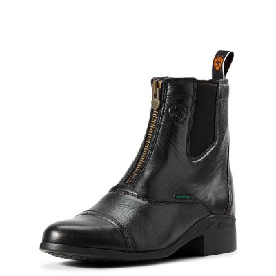 Ariat English: Heritage Breeze Zip Botas Paddock Mujer - Negras (JLANR4231)